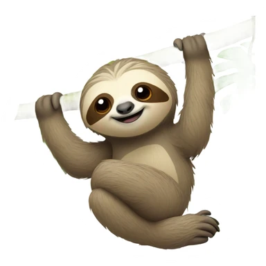 I love sloths sticker