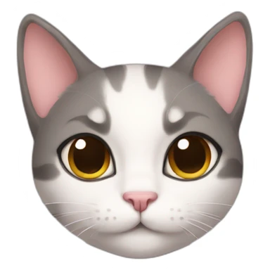 Ballerina  cat sticker