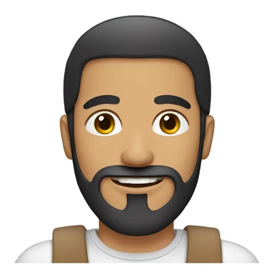 arab man with beard sticker