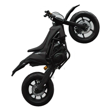 Surron wheelie all black sticker