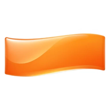 elegant horizontal banner using HEX code #FF6A00 as the color sticker