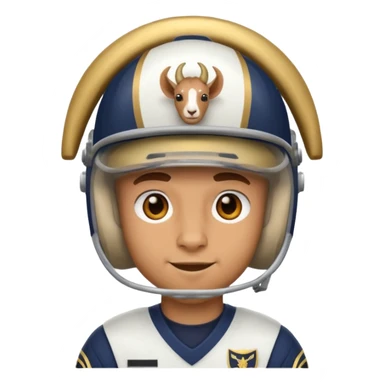 Naval academy football goat emoji sticker