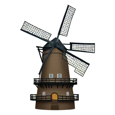 dutch mill sticker