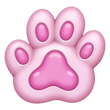 puppy paw sticker