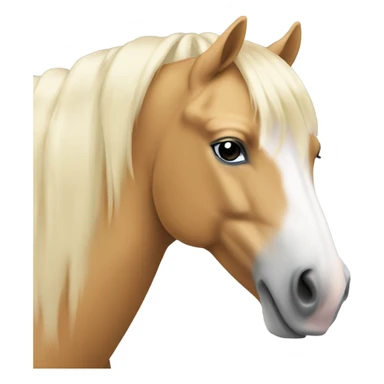 Palomino horse sticker