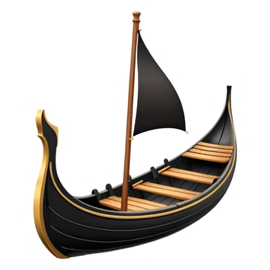 venice gondola sticker