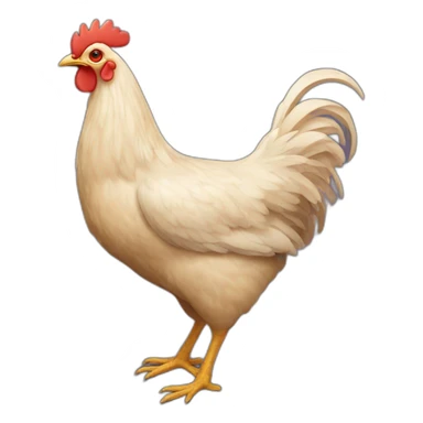 huhn sticker
