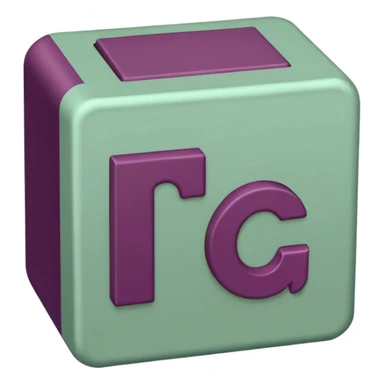 animated gif the word Sent in sage green and plum colors sticker