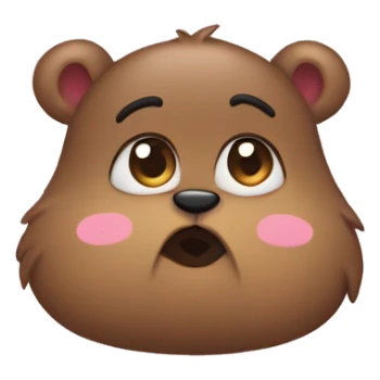 Shy pookie wit hearts sticker