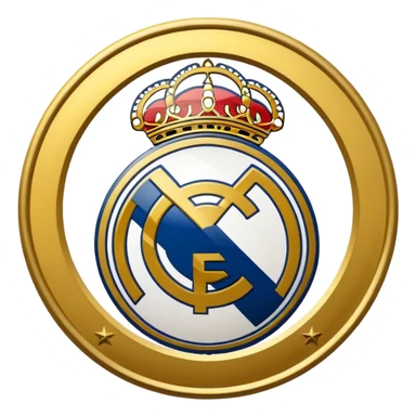 Real madrid logo  sticker