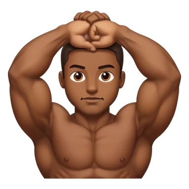 Biceps both the hands  sticker