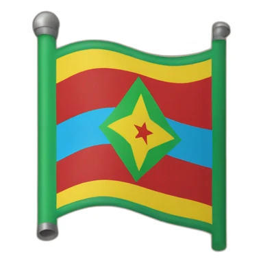 Amazigh-flag sticker
