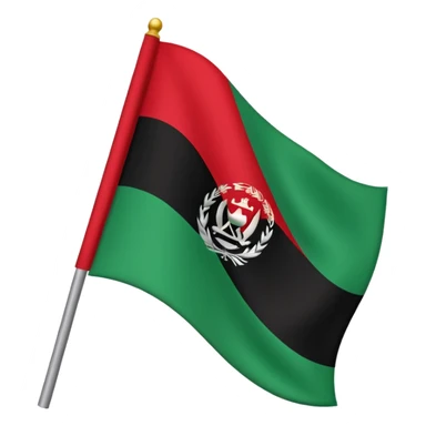 Afghanistan flag sticker