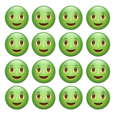 make green colur search  emoji sticker