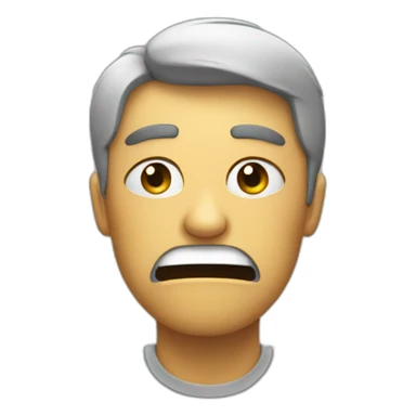 Person Annoyed by a sound sticker