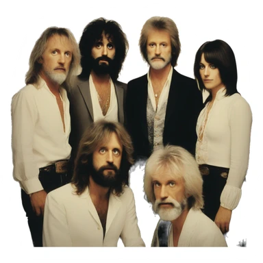 Fleetwood Mac record cover sticker