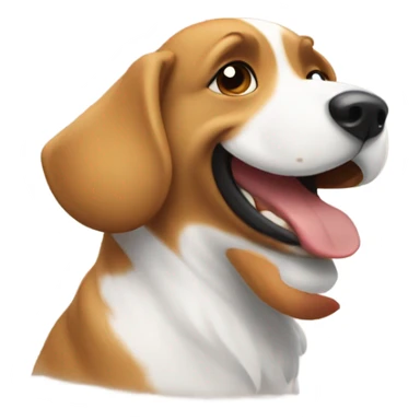 me with my dog sticker