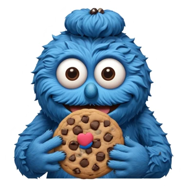 cookie monster sticker