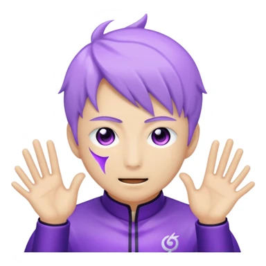 gojo satoru Hollow Purple sticker