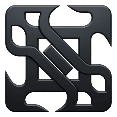 45⁰ rotating swastika sticker