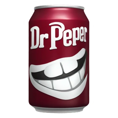 Dr Pepper can  sticker