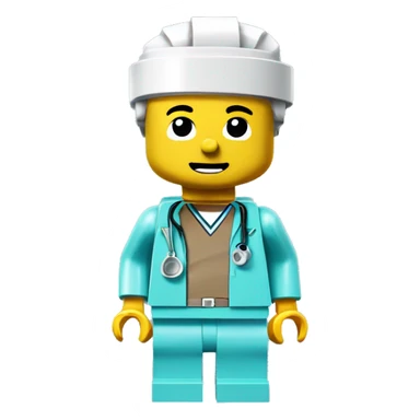 Lego surgeon sticker