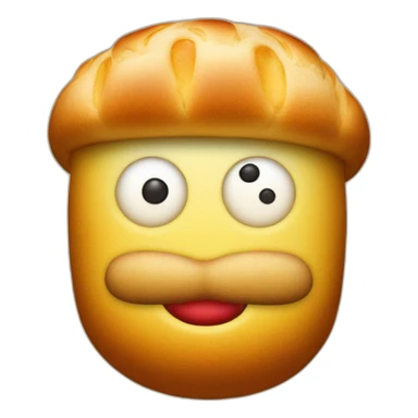 Bonhomme en brioche sticker