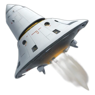 Starship space X sticker