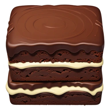 chocolate brownie dessert sticker