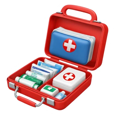 First Aid for hiking sticker