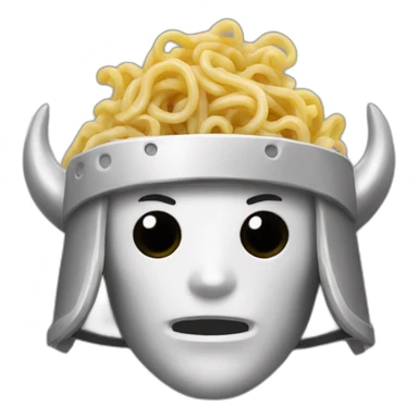 ragnarok headgear ramen sticker