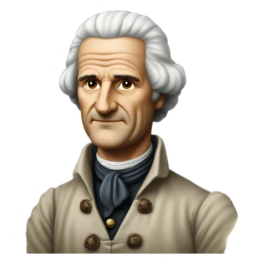 Jean-Jacques Rousseau, Genevan philosopher sticker
