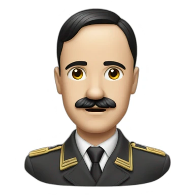 Hitler qui fait un doigt d’honneur sticker
