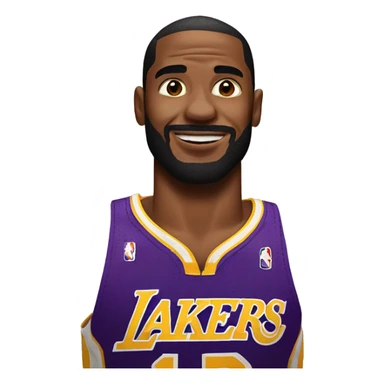 HOLOGRAPHIC LOS ANGELES LAKERS sticker