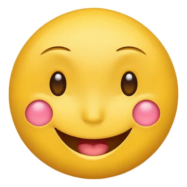 Emoji, smiley face, winking with one eye sticker