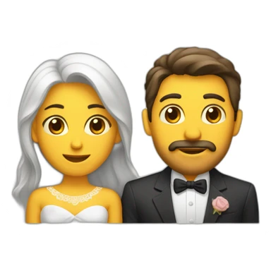 Pareja endaenada sticker