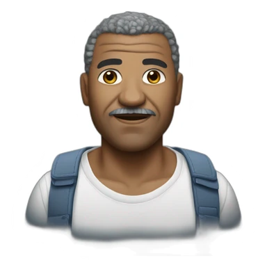 Black man Jean-Marie Bigard sticker