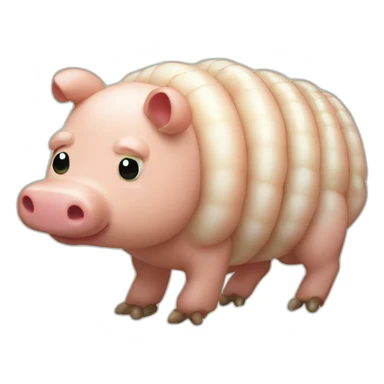 Centipede pig sticker