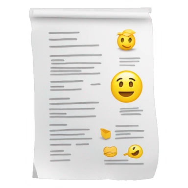 resume document sticker