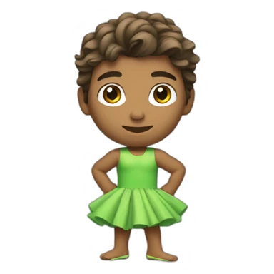 rafael nadal in a dress sticker