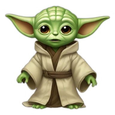 Sotchi sur bébé yoda sticker