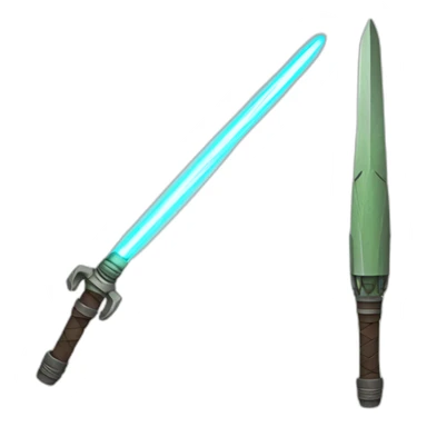 Jedi-alien-saber sticker