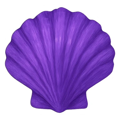 purple shell sticker