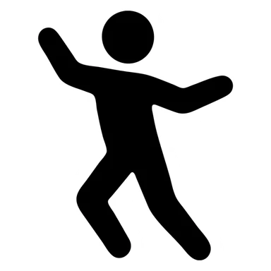 a person dancing sticker