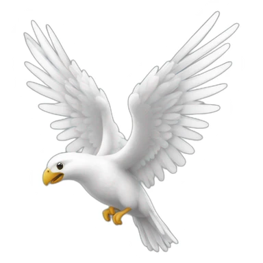 Deux ailes blanches d’ange  sticker