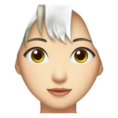 hitomi from cat's eye sticker