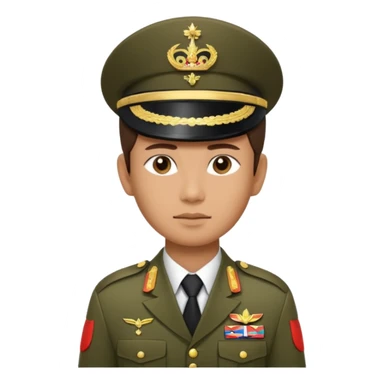 Thai royal army sticker