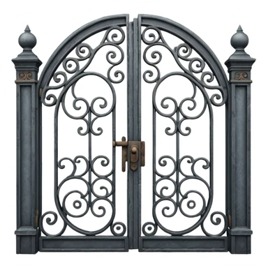 iron gate
 sticker