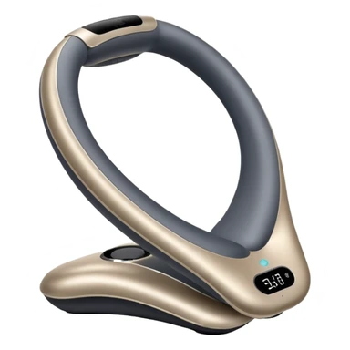 neck massage machine sticker