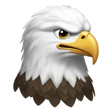 Bald eagle sticker